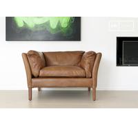 Fauteuil cuir Hamar