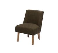 Fauteuil Dag bouclette kaki (lot de 2) - - Vert - Tissu