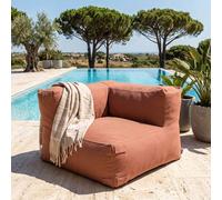 Fauteuil d'angle pour canapé modulable terracotta - Oviala Mixi