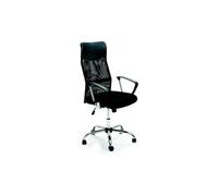 Fauteuil de Bureau à Roulettes "Work" 121cm Noir