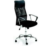 Fauteuil de Bureau à Roulettes "Work" 121cm Noir