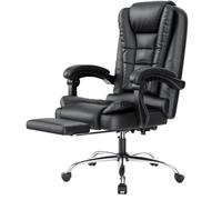 Fauteuil de bureau exécutif à dossier haut - Reclinateur ergonomique pour la maison et le travail