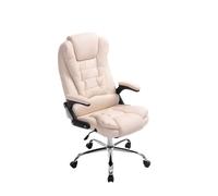 Fauteuil de bureau Thor - CLP - Crème - Simili - A roulettes - Contemporain - Design