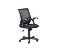 Fauteuil de Bureau Tissu Mesh Coloris Noir - JIAN -