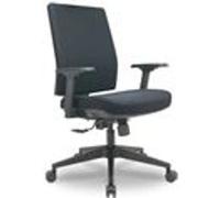 Fauteuil de bureau - WAYTEX - CARENE - Basculant synchrone - Dossier matelassé - Accoudoirs réglables
