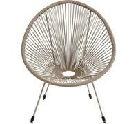 Fauteuil de jardin Acapulco Mono beige Kare Design