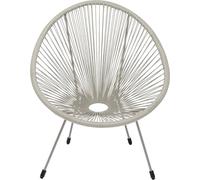 Fauteuil de jardin Acapulco Mono beige Kare Design