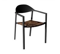 Fauteuil de jardin empilable aluminium et résine synthétique - Bage