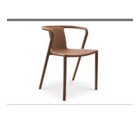Fauteuil de jardin empilable en polypropylène - terracotta