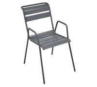 Fauteuil de jardin empilable FERMOB Monceau - Carbone