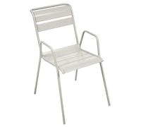 Fauteuil de jardin empilable FERMOB Monceau - Gris Argile