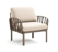 NARDI fauteuil pour l'extérieur KOMODO (Tortourelle / Panama - Polypropylène fibre de verre et tissu Tech)