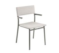 Fauteuil De Jardin - Oron - Batyline® Duo - Gris Galet - Lafuma Mobilier