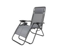 Habitat et Jardin - Fauteuil de jardin Sintra - relax zéro gravité - Gris