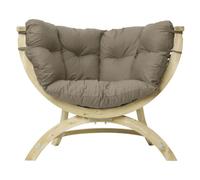 Fauteuil de jardin SIENA UNO Amazonas taupe en bois