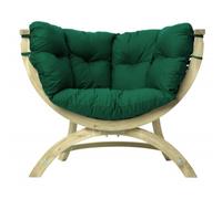 Fauteuil de jardin SIENA UNO Amazonas verde en bois