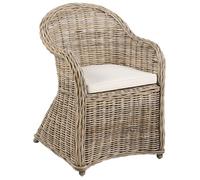 Fauteuil de jardin SUSUA II Rotin Naturel