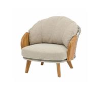 Fauteuil de jardin Teck et résine tressée - Ibiscus