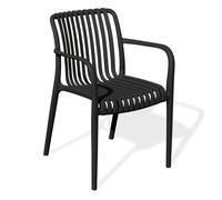 Fauteuil de Jardin Tiago 81cm Noir