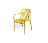Fauteuil de Jardin Tiago 81cm Moutarde