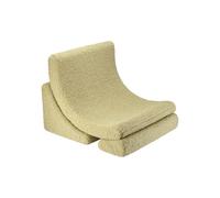 Fauteuil De Jeu Enfant - Pouf Design Lune En Teddy Matcha TU