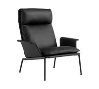 Fauteuil de repos Muno LN17 cuir WxHxD 78x95x66cm