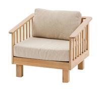 Fauteuil de salon jardin XENIA Acacia certifié FSC® Hespéride