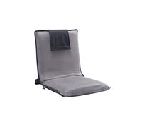 VEVOR Chaise de sol pliante 6 positions réglables avec dossier portable, gris