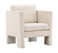 Venture Home – Fauteuil Ragusa – Bouclette – Blanc