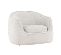 Paris prix Fauteuil design Elio - Gris clair