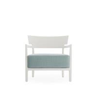 Fauteuil D'extérieur Kartell CARA MAT Blanc/Sauge