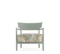 Kartell - Fauteuil rembourré Vert