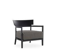 Fauteuil D'extérieur Kartell CARA MAT Noir/ Gris Gris Tourterelle Noir