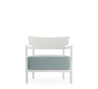 Fauteuil D'extérieur Kartell CARA MAT Blanc/Sauge