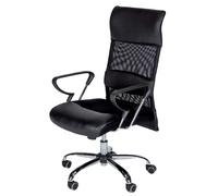 Fauteuil direction noir pas cher COOK - ACT’