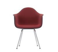 Fauteuil Eames en plastique, chaise DAX entièrement rembourrée Vitra - 4055737372100