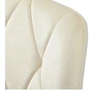 Fauteuil Eco - friendly Material chaises de salle à manger durables (4 PCS), beige, set de 4 chaises rembourrées De