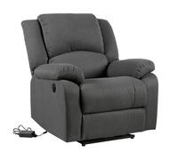 Fauteuil électrique inclinable cloud gris anthracite