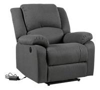 Happy Garden - Fauteuil électrique inclinable Cloud - Repose-pieds - Gris anthracite