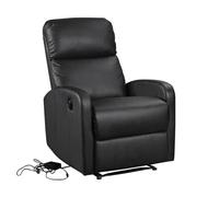 Fauteuil électrique inclinable relax noir