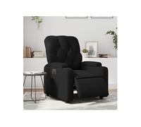 vidaXL Fauteuil électrique réglable similicuirnoir Noir G