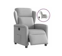 VidaXL Fauteuil inclinable électrique - Gris Nuage