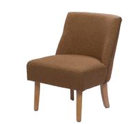 Fauteuil en bouclette marron dag (lot de