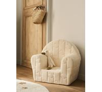 Fauteuil en mousse Nuage quilté - personnalisable écru TU