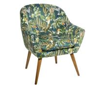 Atmosphera – Fauteuil Sango imprimé Jungle
