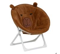 Atmosphera – Fauteuil enfant Faltem pliable H.50 cm Marron