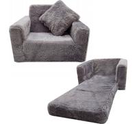 Fauteuil enfant - fauteuil pliant avec coussin de couchage ( graphite )