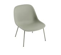 Fauteuil Fibre m. Base Tube Dusty Vert/ Dusty Vert