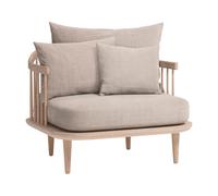 Fauteuil &Tradition Fly SC1 Hot Madison 094/Chêne Huilé