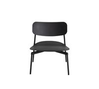 Petite Friture - Fauteuil bas empilable Noir